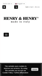 Mobile Screenshot of henryandhenryshop.com